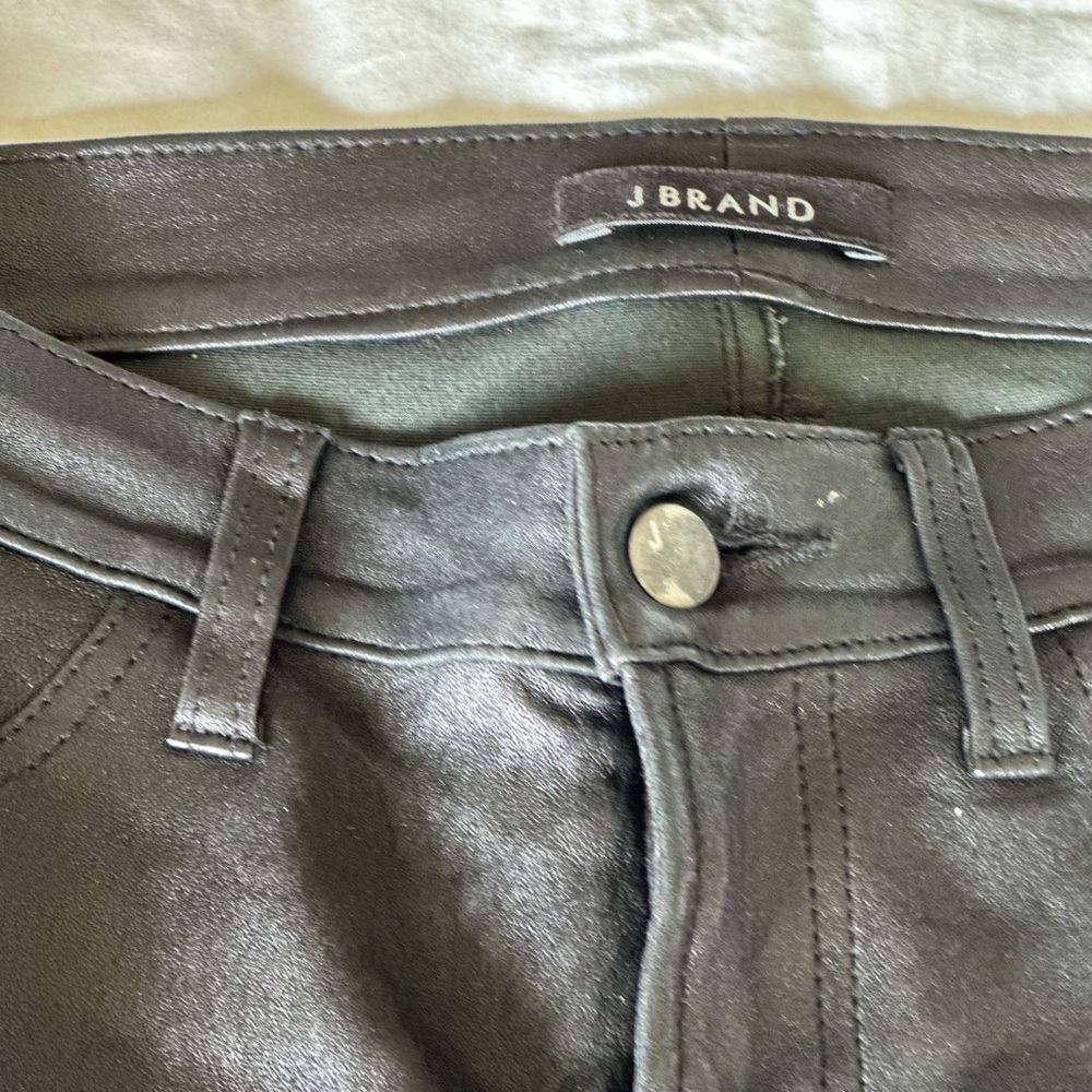 J Brand genuine leather, low rise size 26